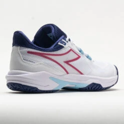 Diadora Trofeo 2 AG Pickleball Women's White/Blueprint/Pink Yarrow -Hoka || On Running || BROOKS Shop 370081 6