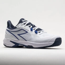 Diadora Trofeo 2 Pickleball Men's White/Surf The Web/Blue Corsair -Hoka || On Running || BROOKS Shop 370083 5