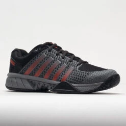 K-Swiss Express Light Pickleball Men's Steel Gray/Jet Black/Orange -Hoka || On Running || BROOKS Shop 370084 5