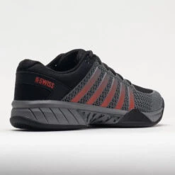 K-Swiss Express Light Pickleball Men's Steel Gray/Jet Black/Orange -Hoka || On Running || BROOKS Shop 370084 6