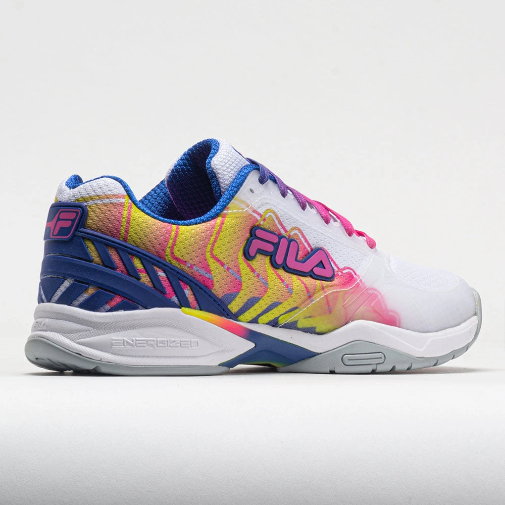 Fila Volley Zone PBF Women's White/Knockout Pink/Mazarine Blue 8 Fila Volley Zone PBF Women's White/Knockout Pink/Mazarine Blue - Image 6