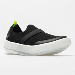 OOFOS OOmg Low Women's White/Black -Hoka || On Running || BROOKS Shop 630883 5