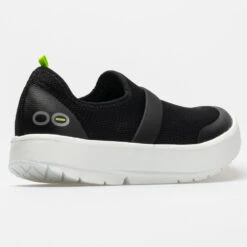 OOFOS OOmg Low Women's White/Black -Hoka || On Running || BROOKS Shop 630883 6