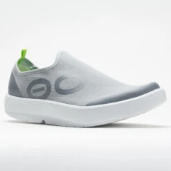 OOFOS OOmg EeZee Men's White/Gray 12 OOFOS OOmg EeZee Men's White/Gray -Hoka || On Running || BROOKS Shop 631176 5