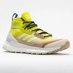 Adidas Terrex Free Hiker Primeblue Men's Beige Tone/Pulse Yellow -Hoka || On Running || BROOKS Shop 631257 5