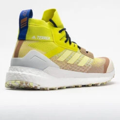 Adidas Terrex Free Hiker Primeblue Men's Beige Tone/Pulse Yellow -Hoka || On Running || BROOKS Shop 631257 6