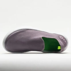 OOFOS OOmg EeZee Women's White/Mauve -Hoka || On Running || BROOKS Shop 631314 2