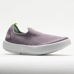 OOFOS OOmg EeZee Women's White/Mauve -Hoka || On Running || BROOKS Shop 631314 5