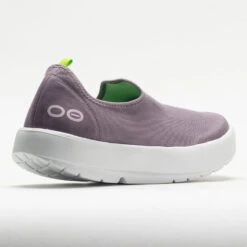 OOFOS OOmg EeZee Women's White/Mauve -Hoka || On Running || BROOKS Shop 631314 6