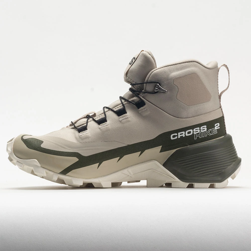 Salomon Cross Hike 2 Mid GTX Women's Feather Grey/Olive Night 4 Salomon Cross Hike 2 Mid GTX Women's Feather Grey/Olive Night - Image 2